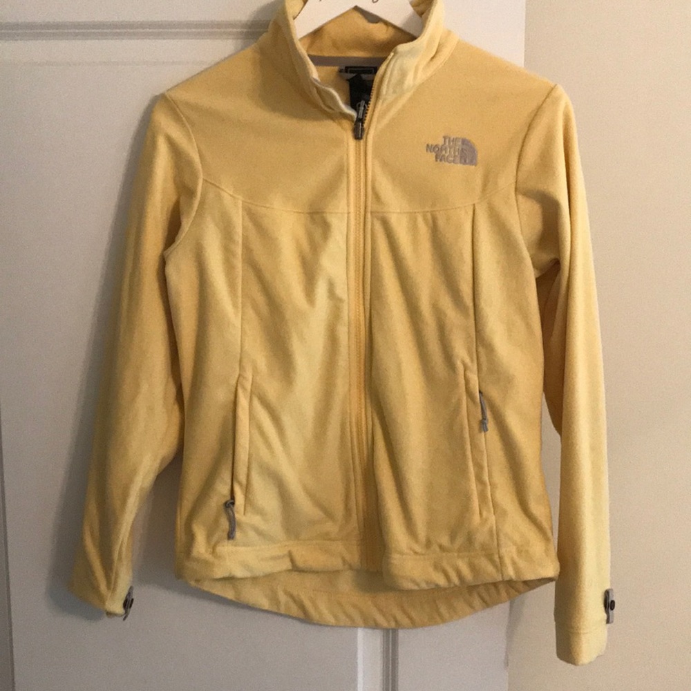 Yellow The North Face Fleece
